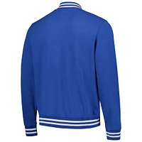 Veste de survêtement entièrement zippée '47 Royal Atlanta Braves Wax Pack Pro Camden pour hommes