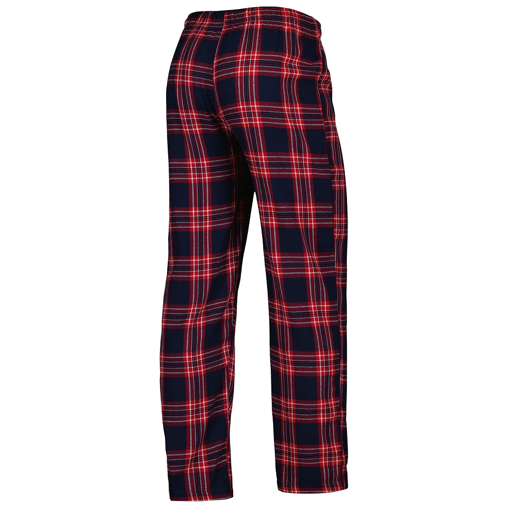 Men's Concepts Sport Navy/Red Atlanta Braves Badge T-Shirt & Pants Sleep Set