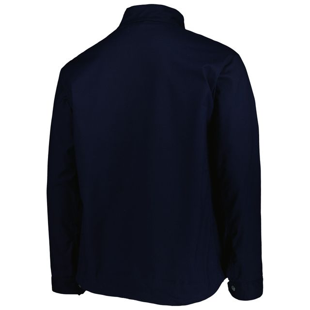 Dunbrooke Navy Atlanta Braves Journey Veste zippée à trois mélanges pour homme