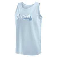 Men's Fanatics Light Blue Atlanta Braves Elements Tank Top