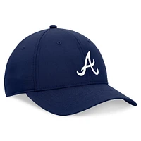 Men's Fanatics Navy Atlanta Braves Front Office Ripstop Unstructured Adjustable Hat
