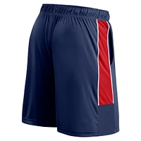 Men's Fanatics Navy Atlanta Braves Win The Match Defender Shorts