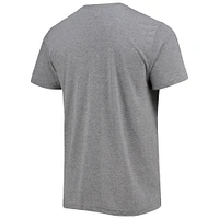 T-shirt à trois mélanges Hommage pour hommes Austin Riley Gris Atlanta Braves Caricature