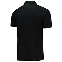 Men's Levelwear Black Atlanta Braves Sector Raglan Polo