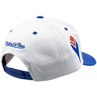 Men's Mitchell & Ness White Atlanta Braves Cooperstown Collection Pro Crown Snapback Hat