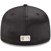 Men's New Era  Black Atlanta Braves 2025 59FIFTY Day Gold Leaf Fitted Hat