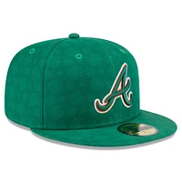 Men's New Era Kelly Green Atlanta Braves St. Patrick's Day 59FIFTY Fitted Hat