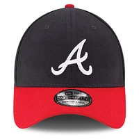 Men's New Era Navy/Red Atlanta Braves MLB Team Classic Home 39THIRTY Flex Hat