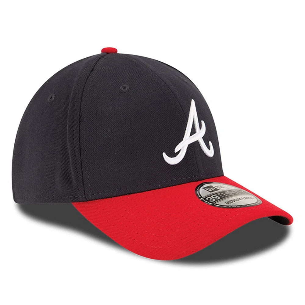 Men's New Era Navy/Red Atlanta Braves MLB Team Classic Home 39THIRTY Flex Hat