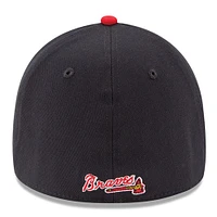 Men's New Era Navy/Red Atlanta Braves MLB Team Classic Home 39THIRTY Flex Hat