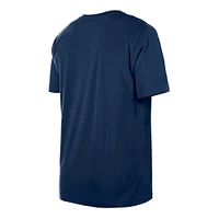 T-shirt d'entraînement au bâton New Era Atlanta Braves bleu marine pour homme