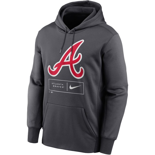 FBC BRAVES ANTHR SP22 HOMME MOTIF LOGO THERMA FLEECE PO HOOD JACMENPLV