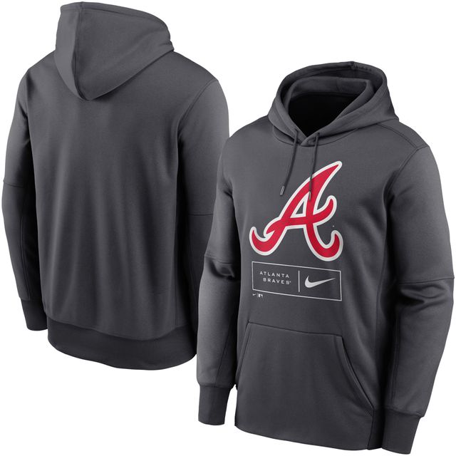 FBC BRAVES ANTHR SP22 HOMME MOTIF LOGO THERMA FLEECE PO HOOD JACMENPLV