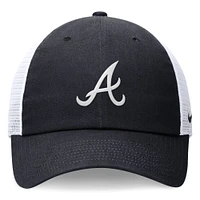 Men's Nike Navy Atlanta Braves Club Trucker Adjustable Hat