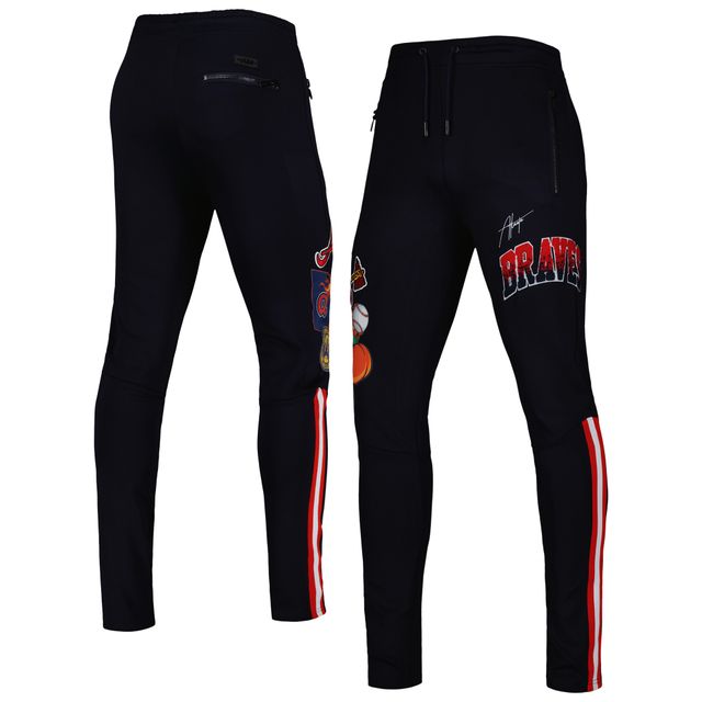 Pantalon de survêtement pour homme Pro Standard bleu marine Atlanta Braves Hometown