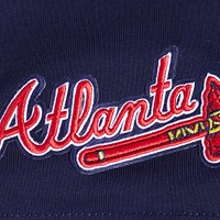 T-shirt à épaules tombantes Turn It Up Pro Standard bleu marine pour homme des Atlanta Braves