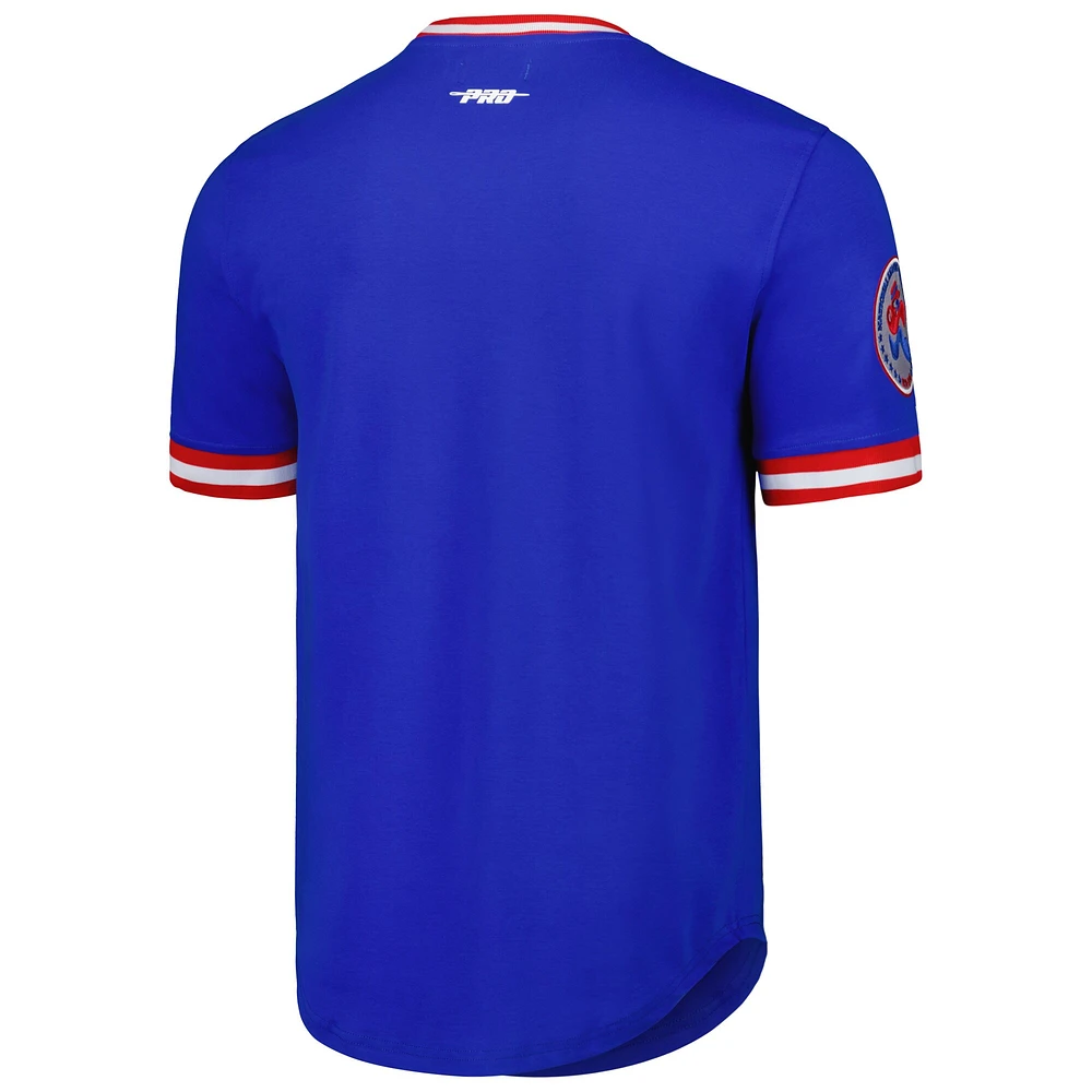 Men's Pro Standard Royal Atlanta Braves Cooperstown Collection Retro Classic T-Shirt