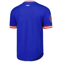Men's Pro Standard Royal Atlanta Braves Cooperstown Collection Retro Classic T-Shirt
