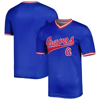 Men's Stitches Royal Atlanta Braves Cooperstown Collection Team Jersey