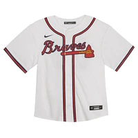 Toddler Nike Ronald Acuña Jr. White Atlanta Braves  Game Jersey