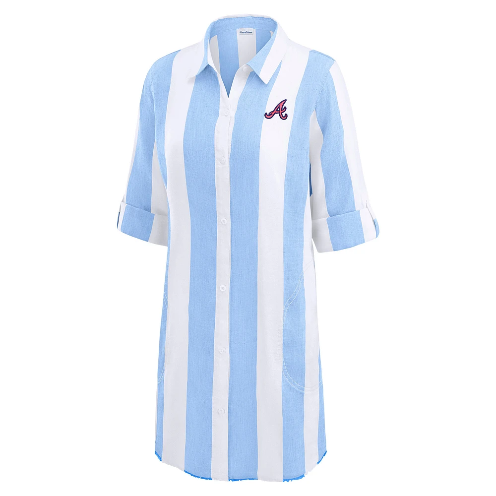 V109192 BRAVES 22191 SPORT RUGBY BEACH BF SHIRT SHRLADL-S #4