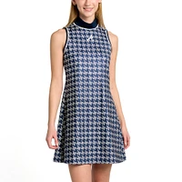 Women's Lusso Navy Atlanta Braves Cameron Dress