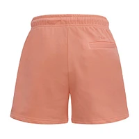 Women's Pro Standard Pink Atlanta Braves Neutral Fleece Shorts