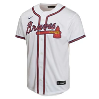 Youth Nike  White Atlanta Braves Home Game Jersey