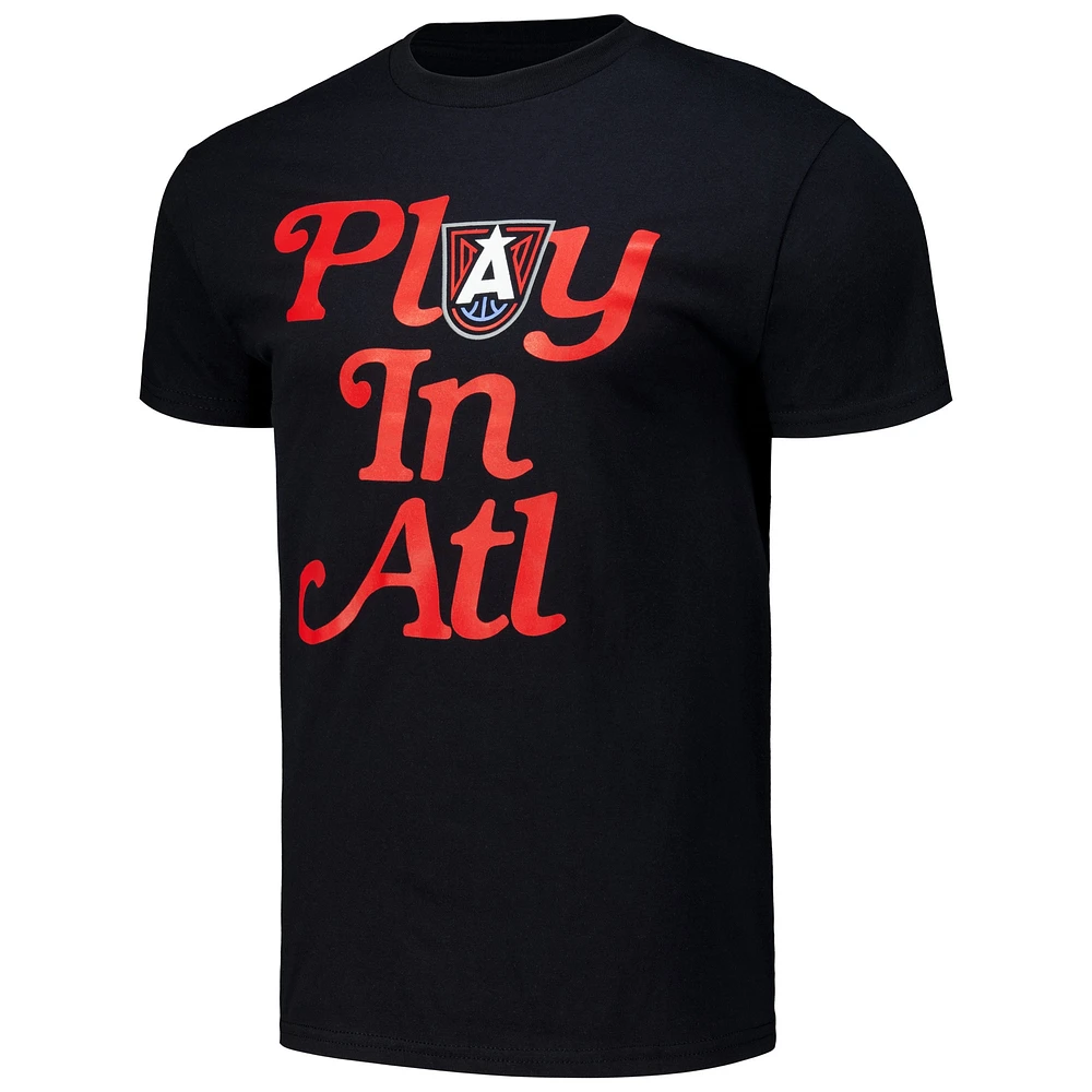 Unisex Black Atlanta Dream Play T-Shirt