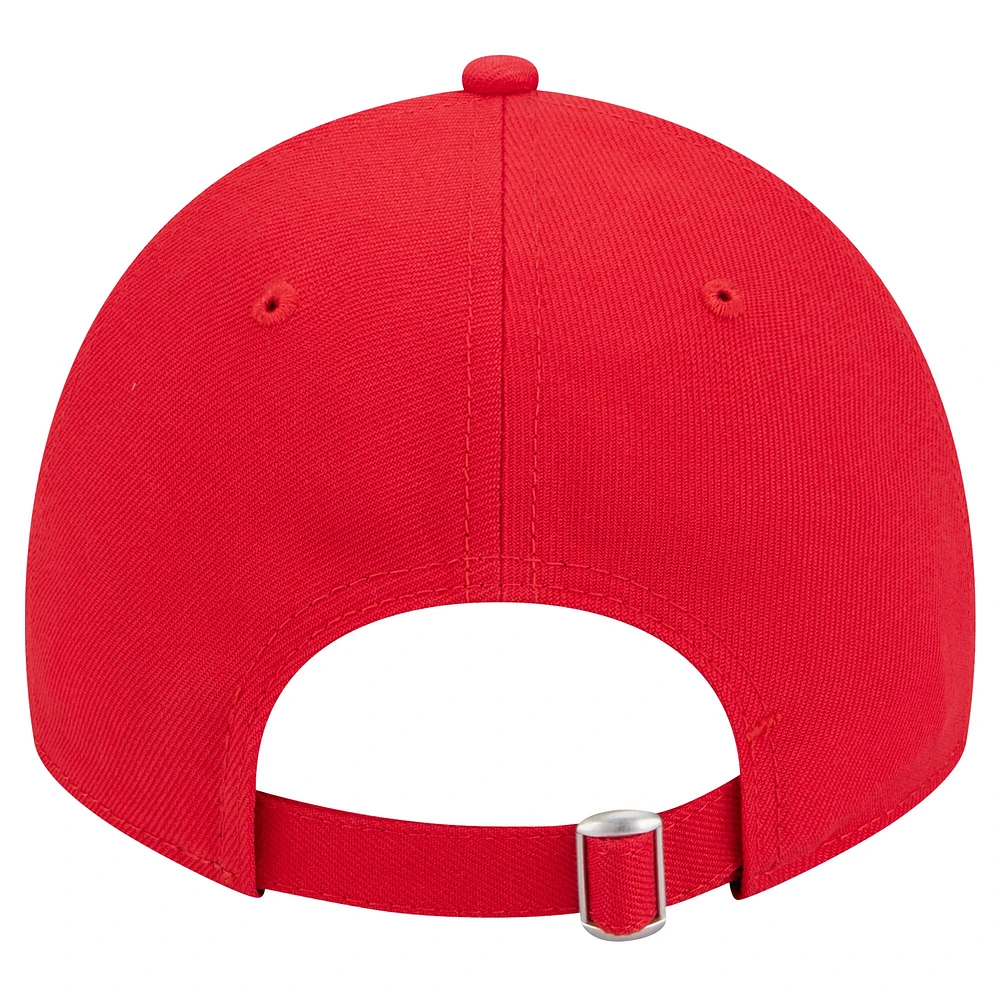 Unisex New Era Red Atlanta Dream Core Logo 9TWENTY Adjustable Hat