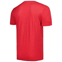 Women's Sportiqe  Heather Red Atlanta Dream Comfy Super-Soft Tri-Blend T-Shirt
