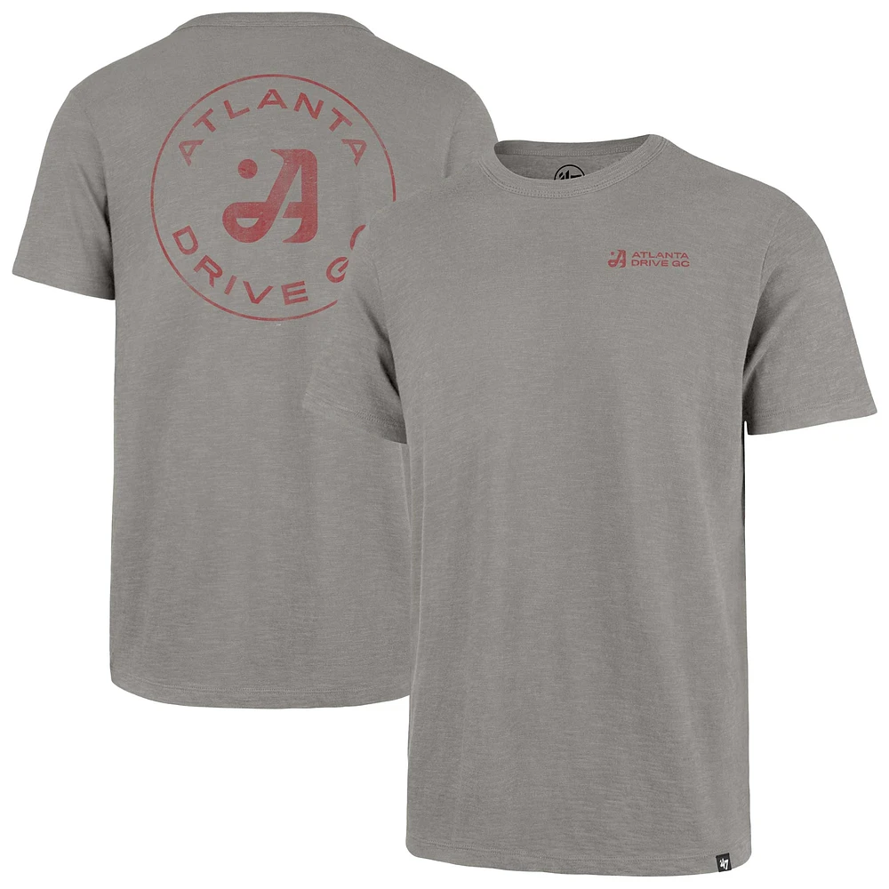 Men's '47 Heather Gray TGL Atlanta Drive GC Backer Scrum T-Shirt