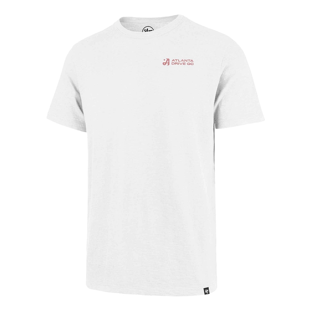 Men's '47  White TGL Atlanta Drive GC Backer Scrum T-Shirt