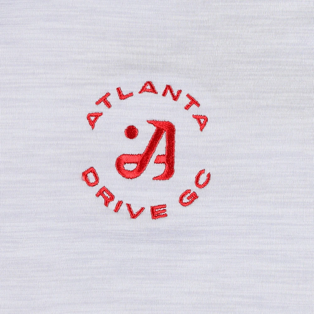 Men's johnnie-O Gray Atlanta Drive GC Huron Solid Featherweight Performance Polo