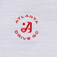 Men's johnnie-O Gray Atlanta Drive GC Huron Solid Featherweight Performance Polo
