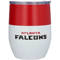 Atlanta Falcons 16oz. Colorblock Stainless Steel Curved Tumbler