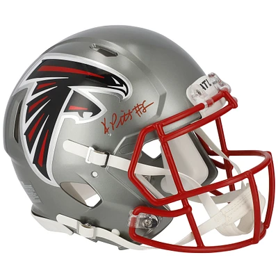 Kyle Pitts Atlanta Falcons Autographed Riddell Flash Alternate Speed Authentic Helmet