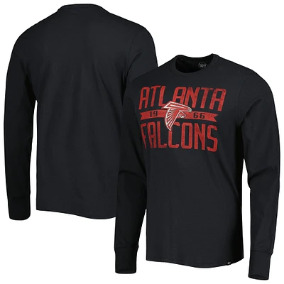 T-shirt à manches longues '47 Atlanta Falcons Brand Wide Out Franklin pour homme