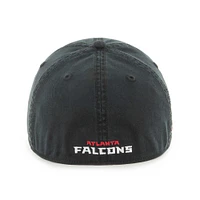 Men's '47 Black Atlanta Falcons Sure Shot Franchise Fitted Hat