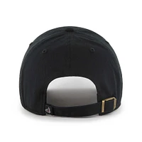 Men's '47 Black Atlanta Falcons Team Pride Clean Up Adjustable Hat