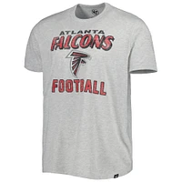 T-shirt léger Atlanta Falcons Dozer Franklin '47 gris chiné pour homme