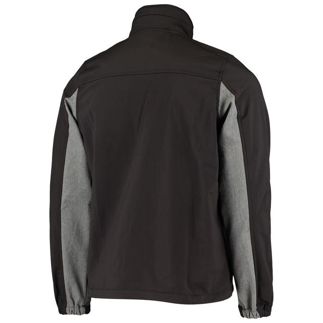 Blouson à glissière entièrement zippé Dunbrooke Atlanta Falcons Circle Zephyr pour hommes, noir