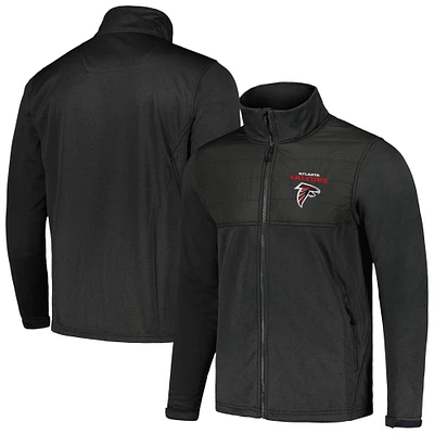 Veste Dunbrooke Heather Black Atlanta Falcons Explorer Tech Full-Zip pour homme