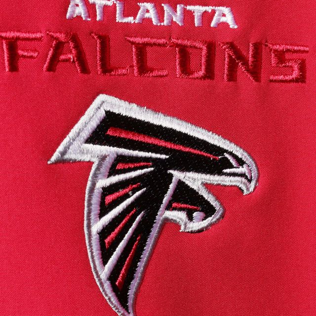 Veste à capuche zippée intégrale rouge Dunbrooke pour hommes Atlanta Falcons Tailles Big & Tall Alpha