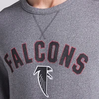 Men's Fanatics  Heather Gray Atlanta Falcons Loop Terry Pullover Sweatshirt