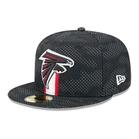 Men's New Era Atlanta Falcons 2024 Sideline 59FIFTY Fitted Hat