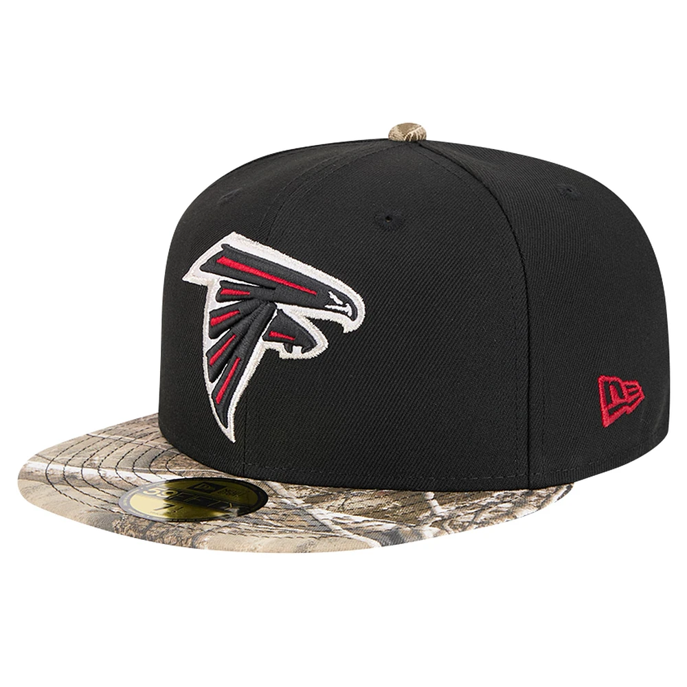 Casquette ajustée 59FIFTY Active bicolore camouflage Atlanta Falcons de New Era pour homme