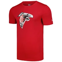Men's New Era Red Atlanta Falcons Camo Logo T-Shirt