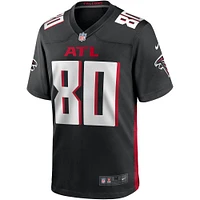 Men's Nike Andre Rison Black Atlanta Falcons Game Retired Player Jersey