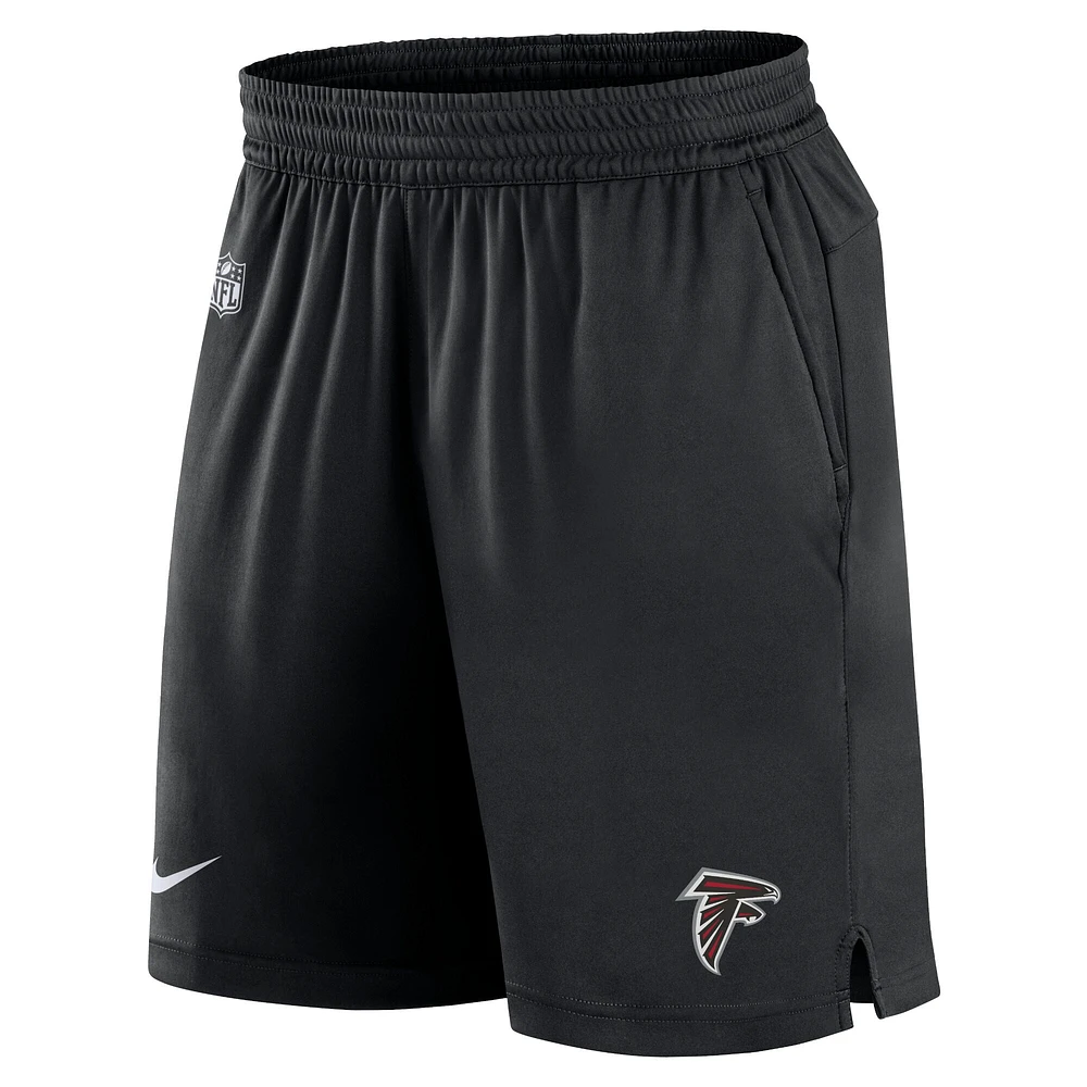 Short de performance pour homme Atlanta Falcons Sideline Nike noir